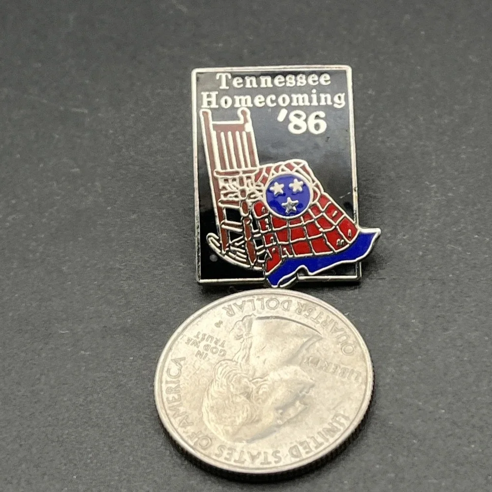 Tennessee Homecoming‎ 1986 Rocking Chair United States Of America Lapel Pin C7